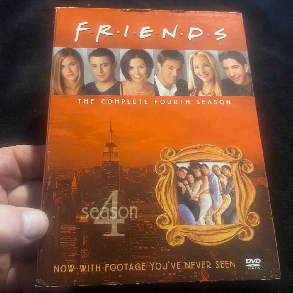 Friends Season 4 DVD Tv series 4- Disc set .